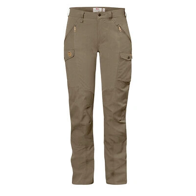 Pre-owned Fjall Raven Fjallraven Womens Nikka Curved Trousers Light Olive - Sale