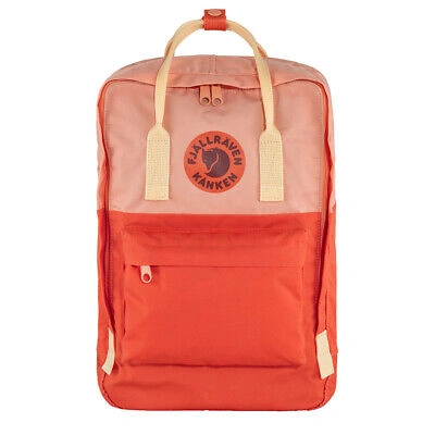 Pre-owned Fjallraven Kanken Bags Fjallraven Kanken Art Laptop 15 Poppy Fields / Cotton Sky - Sale