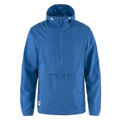 Pre-owned Fjall Raven Fjallraven High Coast Lite Anorak Alpine Blue - Sale