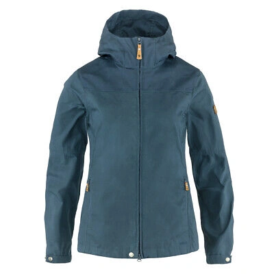 Pre-owned Fjall Raven Fjallraven Womens Stina Jacket Indigo Blue - Sale