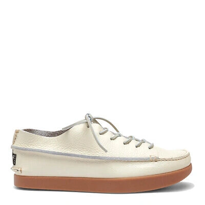 Pre-owned Yogi Finn Leather Shoe Off White - Sale