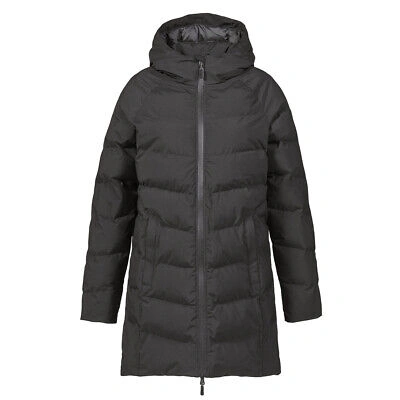 Pre-owned Musto Womens Marina Long Quilted Jacket Black - Sale
