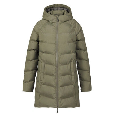 Pre-owned Musto Womens Marina Long Quilted Jacket Deep Green - Sale