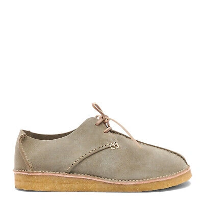Pre-owned Yogi Caden Centre Seam Suede Shoe Shadow Grey - Sale