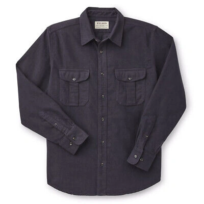Pre-owned Filson Moleskin Seattle Shirt Navy - Sale