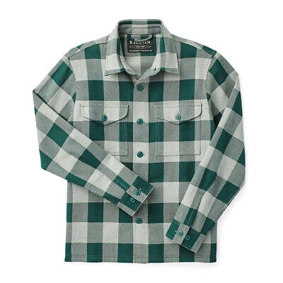 Pre-owned Filson Deer Island Jac-shirt Forest Heather Green - Sale
