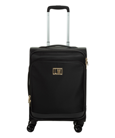 Pre-owned Moschino Love  Suitcase Women Jc5100pp0elg0000 Black Big Lined Interior Trolley