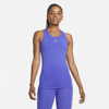 Nike Women's Dri-fit Adv Aura Slim-fit Tank Top In Blue