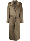 PAULE KA SINGLE-BREASTED BELTED COAT