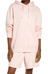 Nike Sportswear Collection Essentials Oversized Fleece Hoodie In Pink