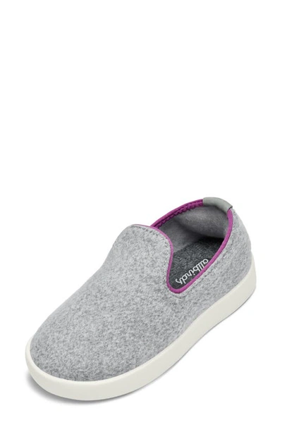 Allbirds Kids' Wool Lounger Sneaker In Light Grey