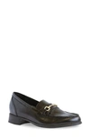 Munro Gryffin Leather Loafer In Black