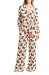 Kilo Brava Sateen Fringe Pajamas In Running Horse