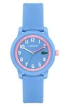 Lacoste Kids L.12.12 Light Blue Silicone Strap Watch 32mm