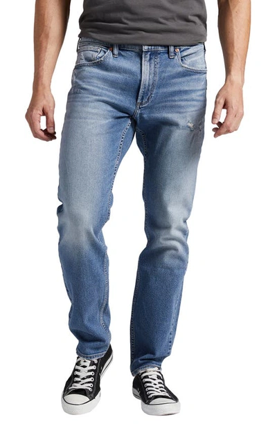 Silver Jeans Co. Men's Taavi Skinny Fit Skinny Leg Jeans In Blue