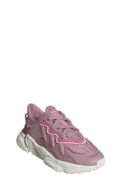 Adidas Originals Kids' Ozweego Sneaker In Mag Muv/of Wit/bm Pnk