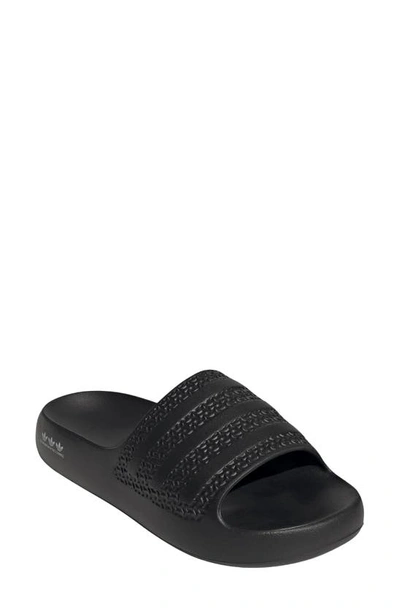 Adidas Originals Adidas Women's Originals Adilette Essentials Slide Sandals From Finish Line In Black