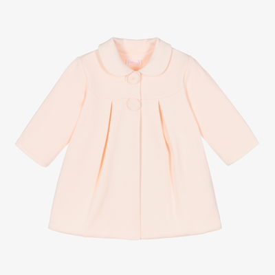 Sofija Babies' Girls Pink Cotton Coat