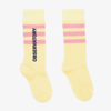 THE ANIMALS OBSERVATORY YELLOW & PINK COTTON SOCKS