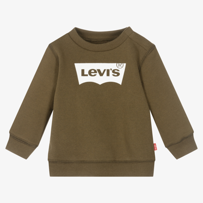 Levi's Babies' Boys Green Logo Sweatshirt