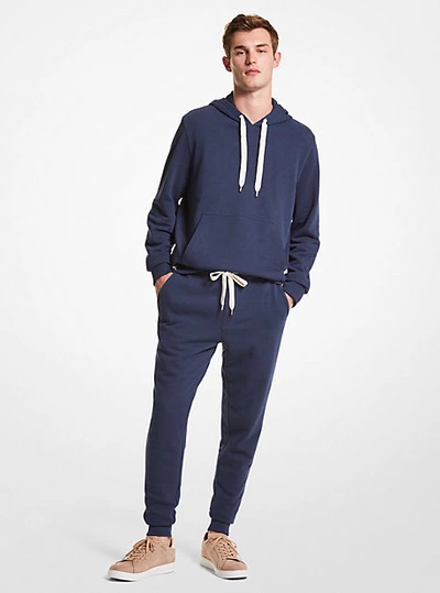 Michael Kors Cotton Joggers In Blue