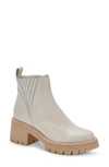 Dolce Vita Women's Harte H2o Lug-sole Chelsea Booties Women's Shoes In Ivory Leather