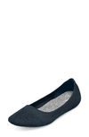 Allbirds Tree Breezer Ballet Flat In Navy Night