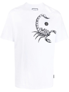 PHILIPP PLEIN 蝎子印花短袖T恤