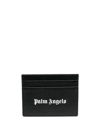 PALM ANGELS GOTHIC LOGO-PRINT CARDHOLDER