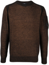 C.P. COMPANY LENS-DETAIL KNITTED JUMPER