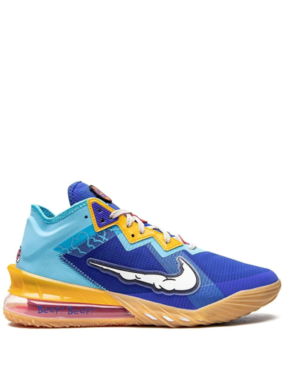 Nike X Space Jam Lebron 18 Low Sneakers In Blue