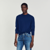Sandro Industrial Cashmere Sweater In Bright Blue