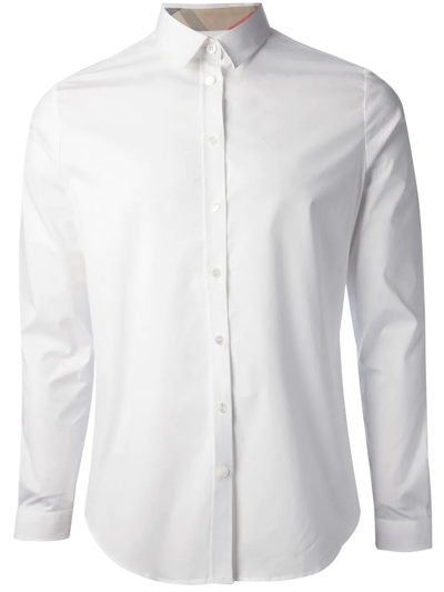 Burberry Classic Shirt In White