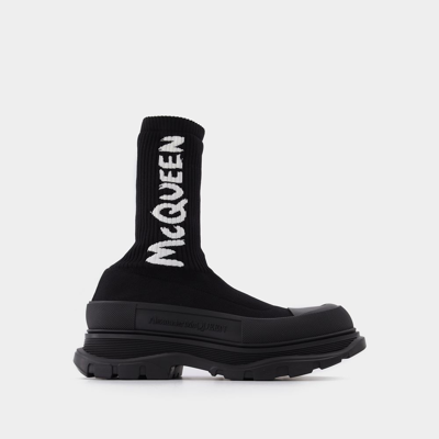 ALEXANDER MCQUEEN SOCK BOOTS