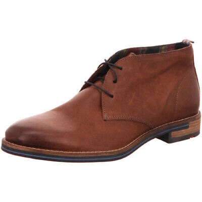 Pre-owned Lloyd Herren Business Daniel Boston Calf 3 - Cognac