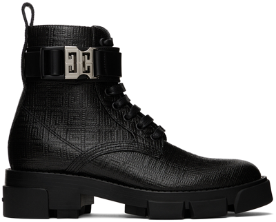 GIVENCHY BLACK TERRA BOOTS