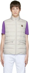 Moncler White Treompan Padded Gilet In 075 White