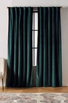 Anthropologie Velvet Louise Curtain