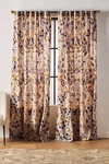 Anthropologie Welles Curtain In Purple