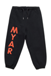 Myar Logo-print Detail Track Pants In Black