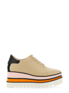 Stella Mccartney Sneak-elyse Eco Alter Mat In Sand/black In Beige