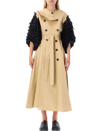 A.W.A.K.E. MULTI BRAIDED SLEEVES TRENCH COAT