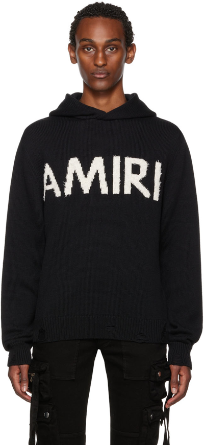 AMIRI EMBROIDERED PAINT DRIP CORE LOGO HOODIE – The Garden