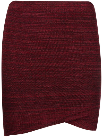Isabel Marant Étoile Jalna Mini Skirt In Red