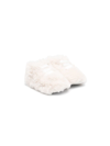 Montelpare Tradition Faux-fur Touch-strap Shoes In 中性色