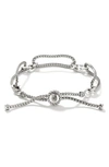 John Hardy Classic Chain Slider Bracelet In Silver