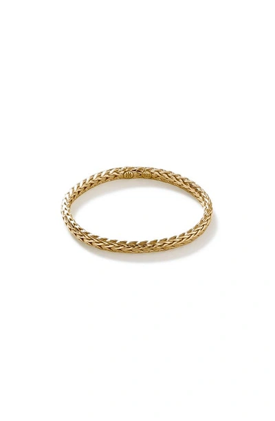 John Hardy Classic Chain Ring In Gold