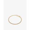LE GRAMME BEADS LE 15G RECYCLED 18CT YELLOW GOLD-PLATED STERLING-SILVER BEAD BRACELET