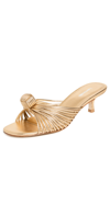 Larroude Valerie Sandal In Gold