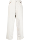 Haikure Denim Cropped In Neutrals